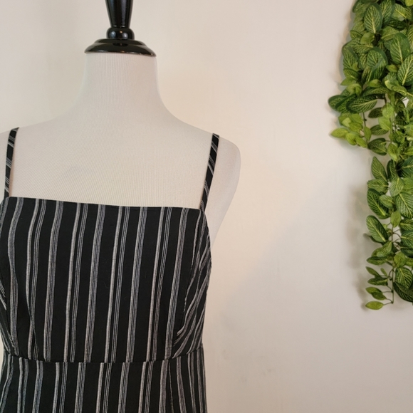 Kendall & Kylie Striped Strappy Body Hugging Mini Dress-Adjustable Strap, small - Picture 6 of 16